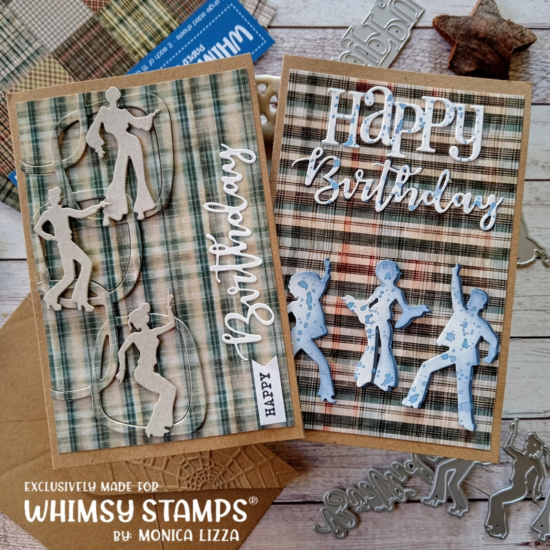 6x6 Paper Pack - Primitive Homespun - Whimsy Stamps