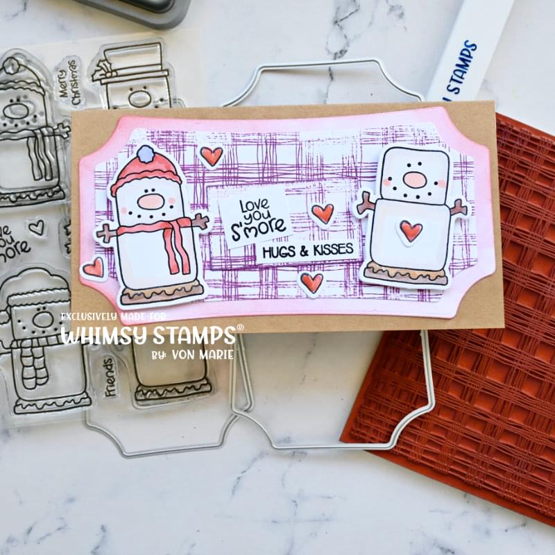 S'mores Clear Stamps - Whimsy Stamps