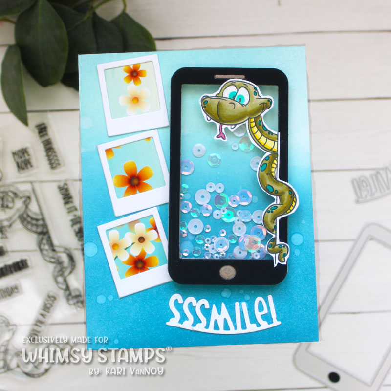 Sassy Snakes Clear Stamps - Whimsy Stamps