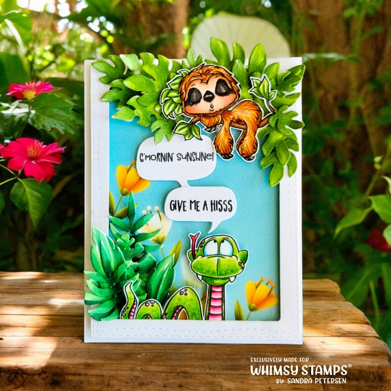Sassy Snakes Clear Stamps - Whimsy Stamps