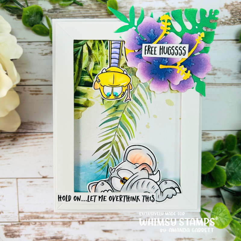 Sassy Snakes Clear Stamps - Whimsy Stamps