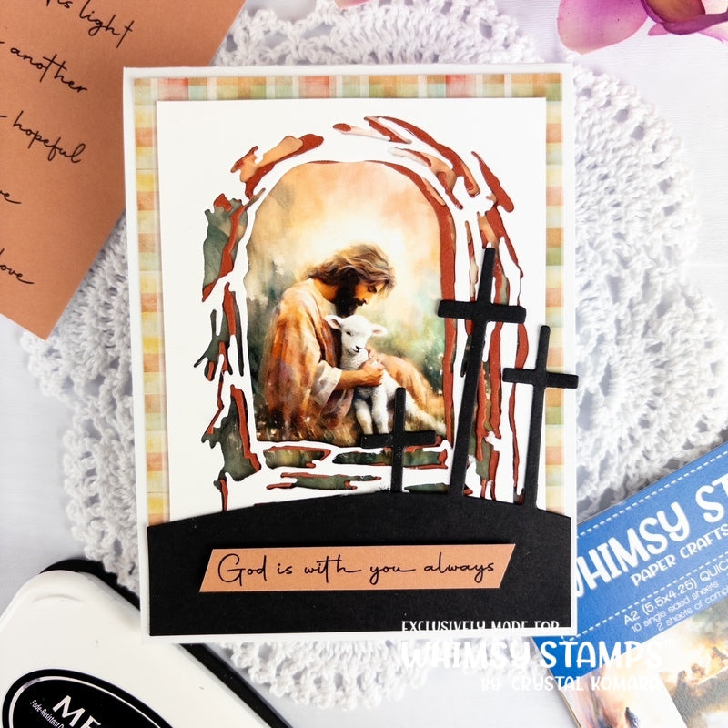 *NEW Quick Card Fronts - His Love - Whimsy Stamps