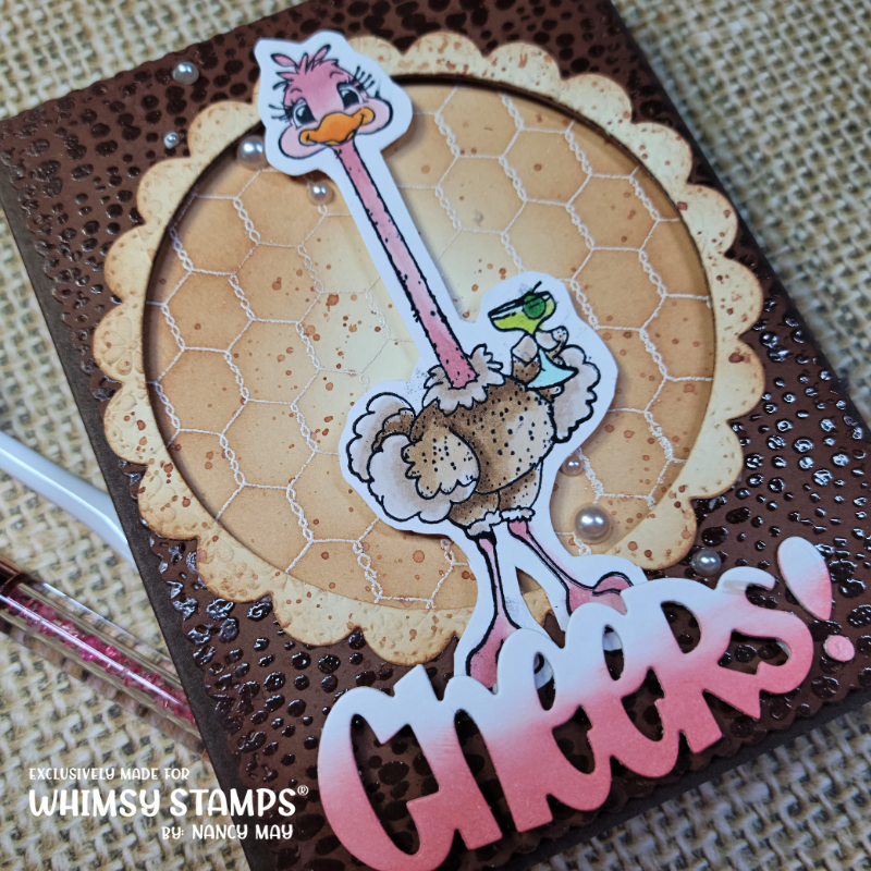 Cheers! Word Die Set - Whimsy Stamps