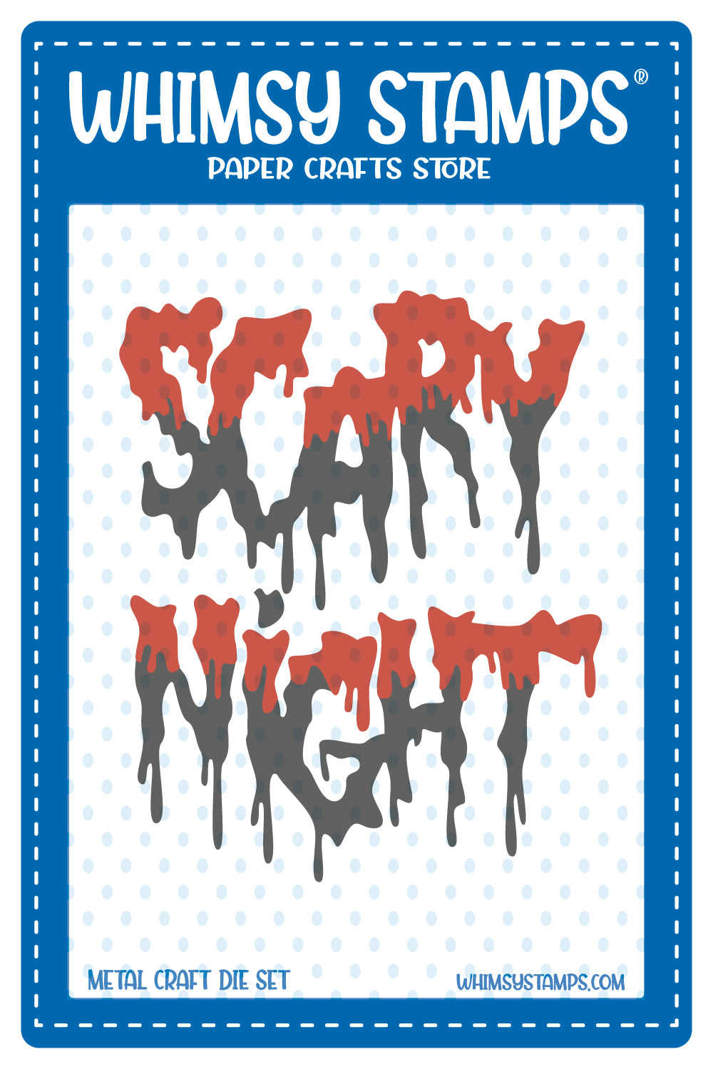 Scary Night Word Die Set