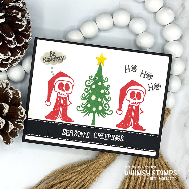 Season's Creepings Clear Stamps - Whimsy Stamps