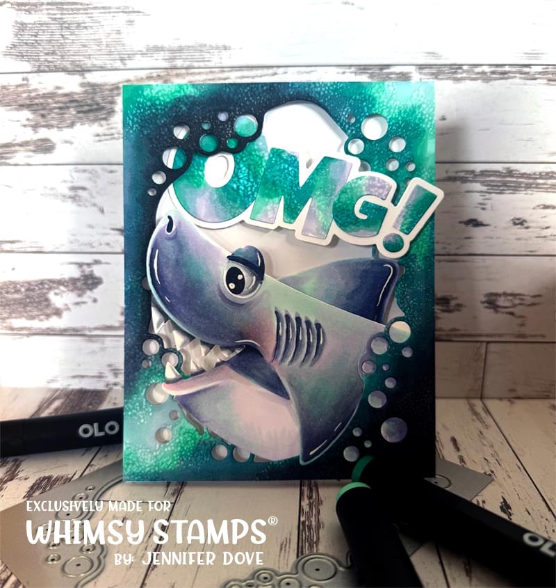 **NEW Shark Snacks Die Set - Whimsy Stamps