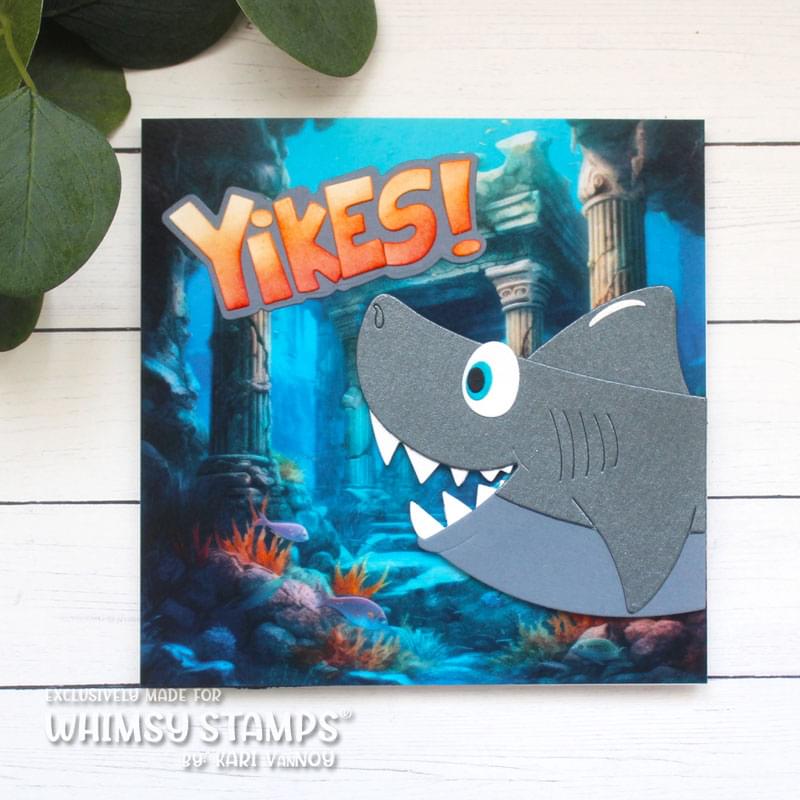 **NEW Shark Snacks Die Set - Whimsy Stamps