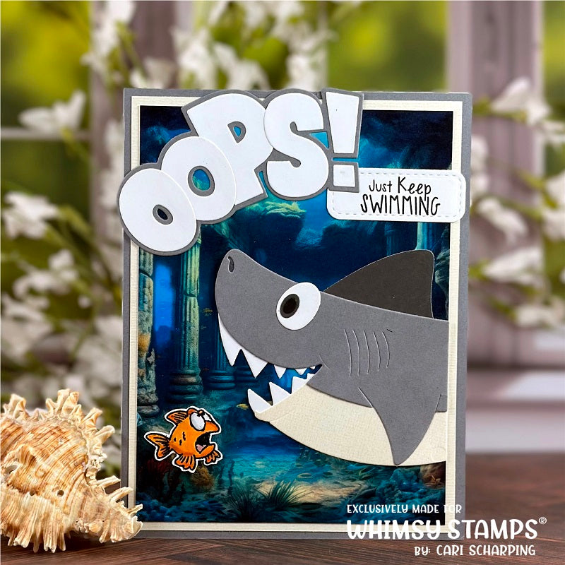 **NEW Shark Snacks Die Set - Whimsy Stamps