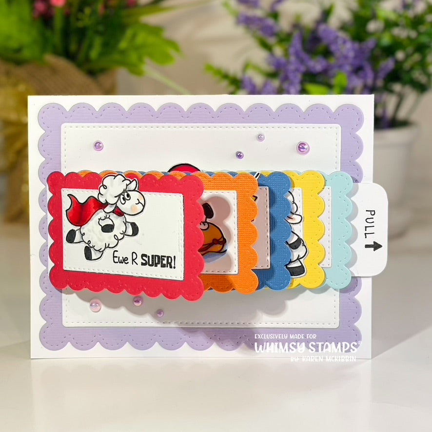 Sheepish Moments Clear Stamps - Whimsy Stamps