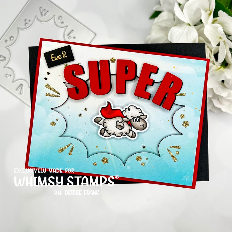 Sheepish Moments Clear Stamps - Whimsy Stamps