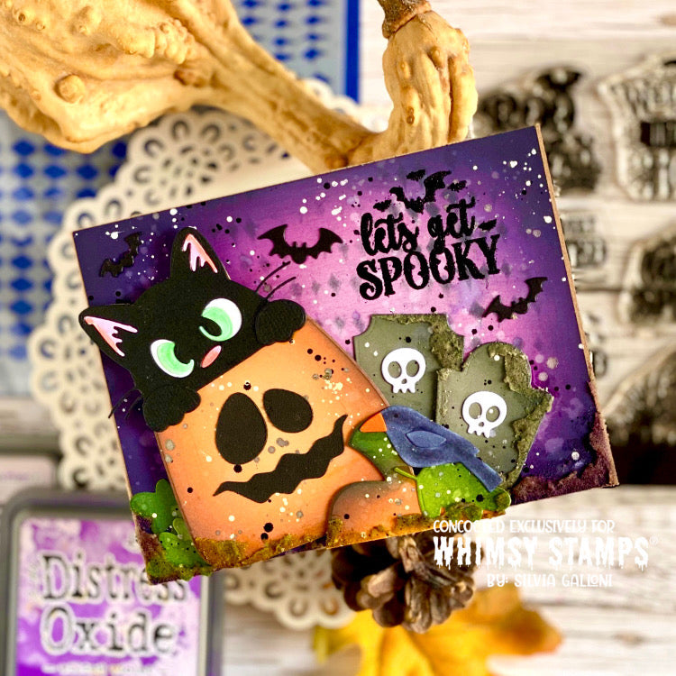 Peeking Kitty Die Set - Whimsy Stamps