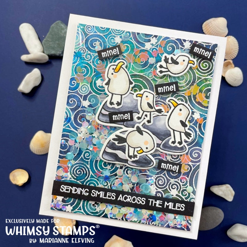 Gullibles Clear Stamps - Whimsy Stamps