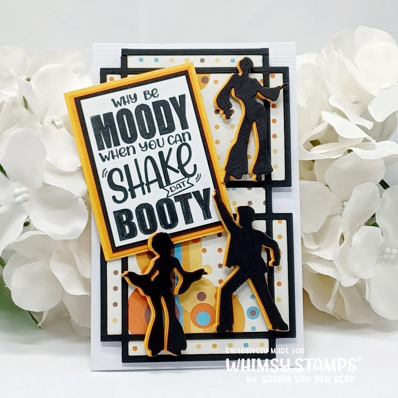 Retro Dancers Die Set - Whimsy Stamps