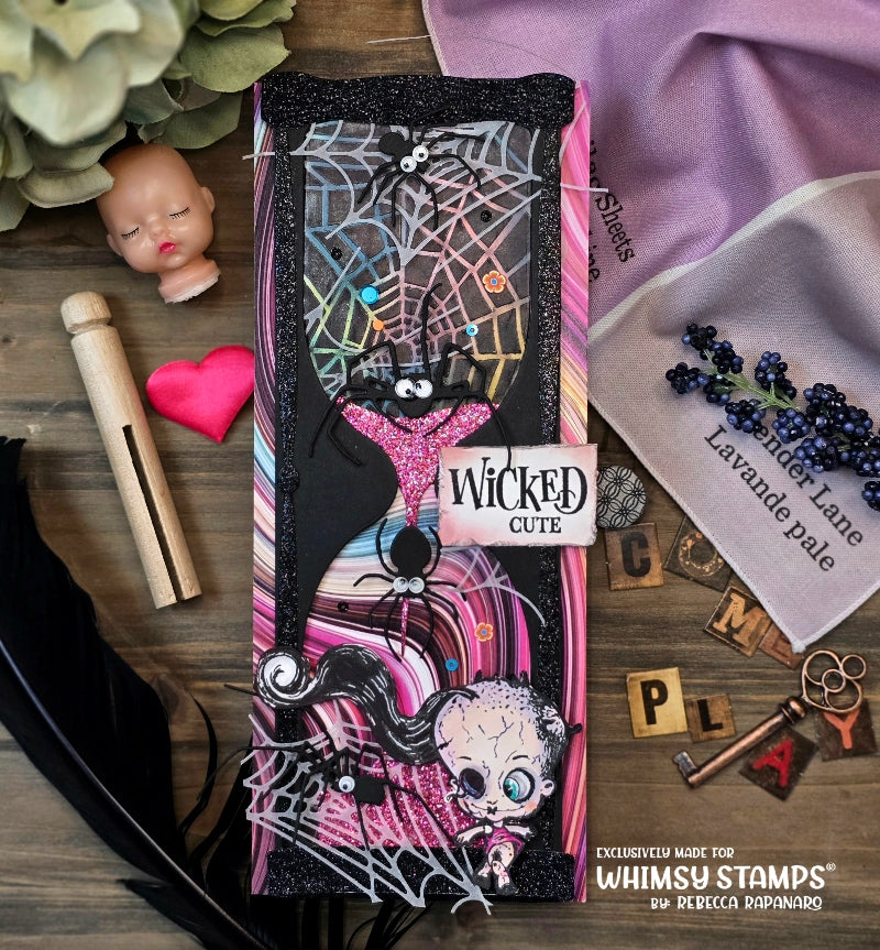 Slimline Hourglass Die Set - Whimsy Stamps