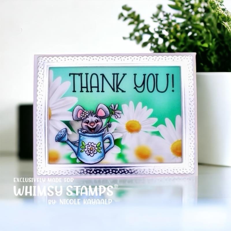 Slimline Paper Pack - Gulliver's Garden - Whimsy Stamps