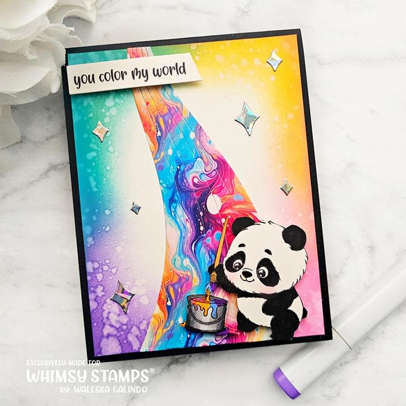 Slimline Paper Pack - Lava - Whimsy Stamps