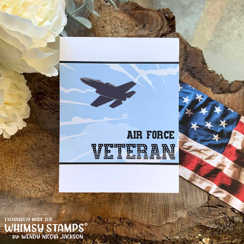 Slimline Paper Pack - Military - Whimsy Stamps