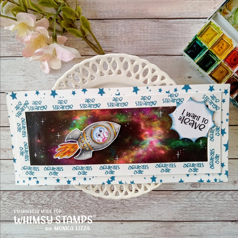 Slimline Paper Pack - Nebula - Whimsy Stamps