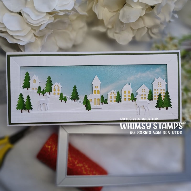 Slimline Scenic Countryside Die - Whimsy Stamps