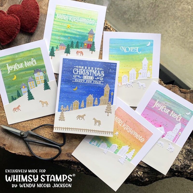 Slimline Scenic Countryside Die - Whimsy Stamps
