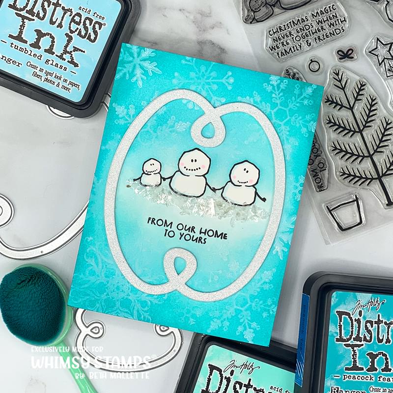 Snowball Family Clear Stamps - Whimsy Stamps