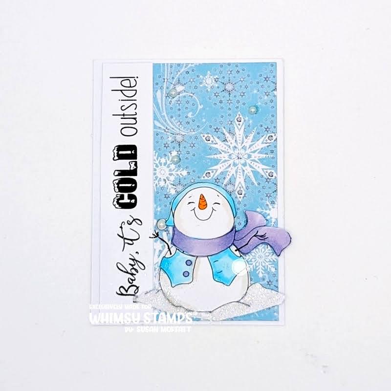 Snowman's New Hope - Digital Stamp - Whimsy Stamps