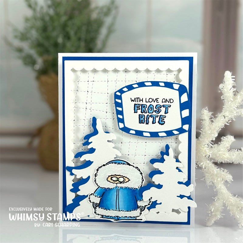 Snowver It Clear Stamps - Whimsy Stamps