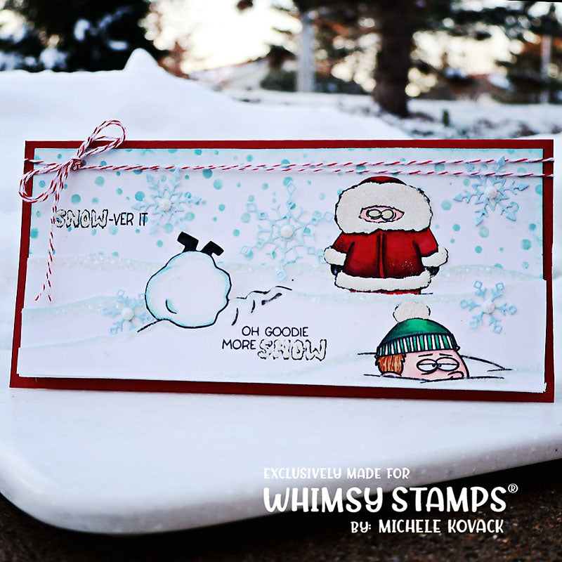 Snowver It Clear Stamps - Whimsy Stamps