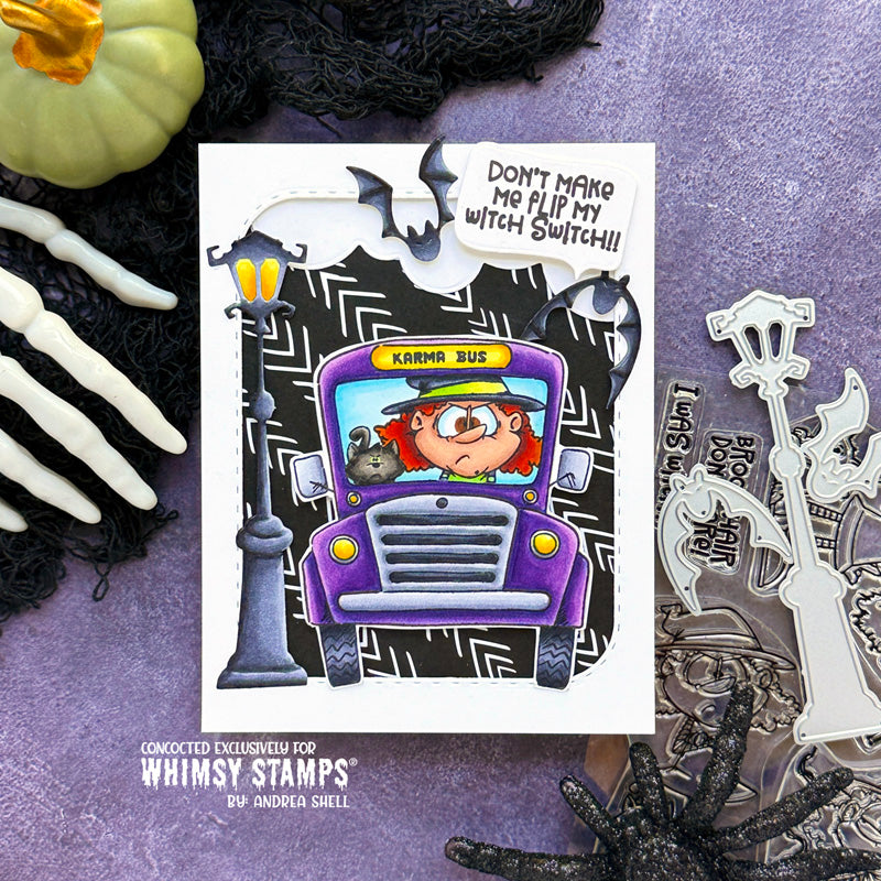 So Witchy Clear Stamps - Whimsy Stamps