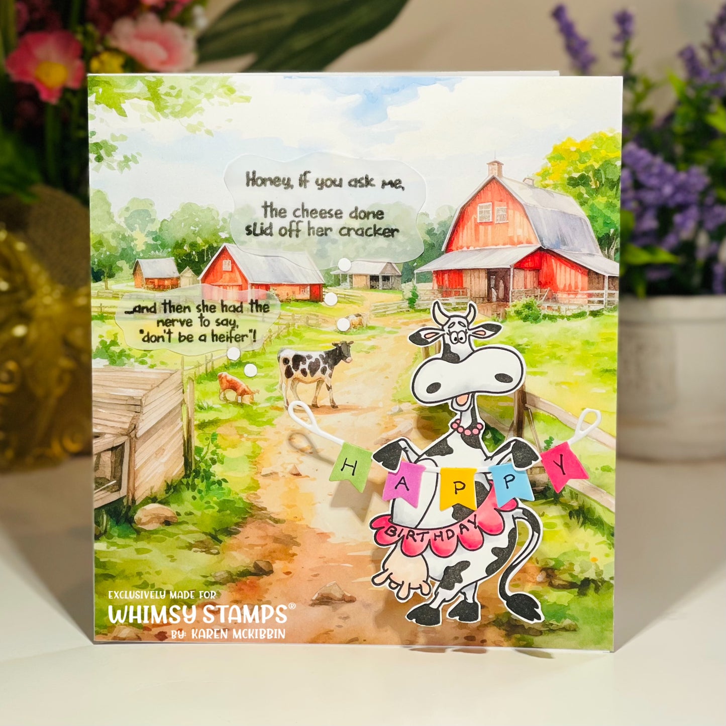 6x6 Paper Pack - Country Farm - Whimsy Stamps