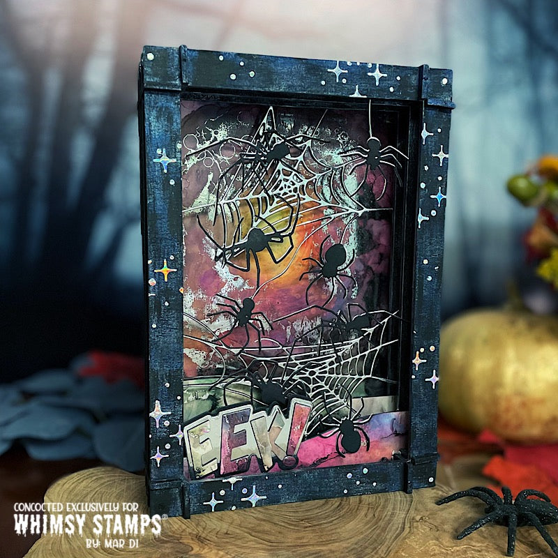 Spiders and Webs Die Set - Whimsy Stamps