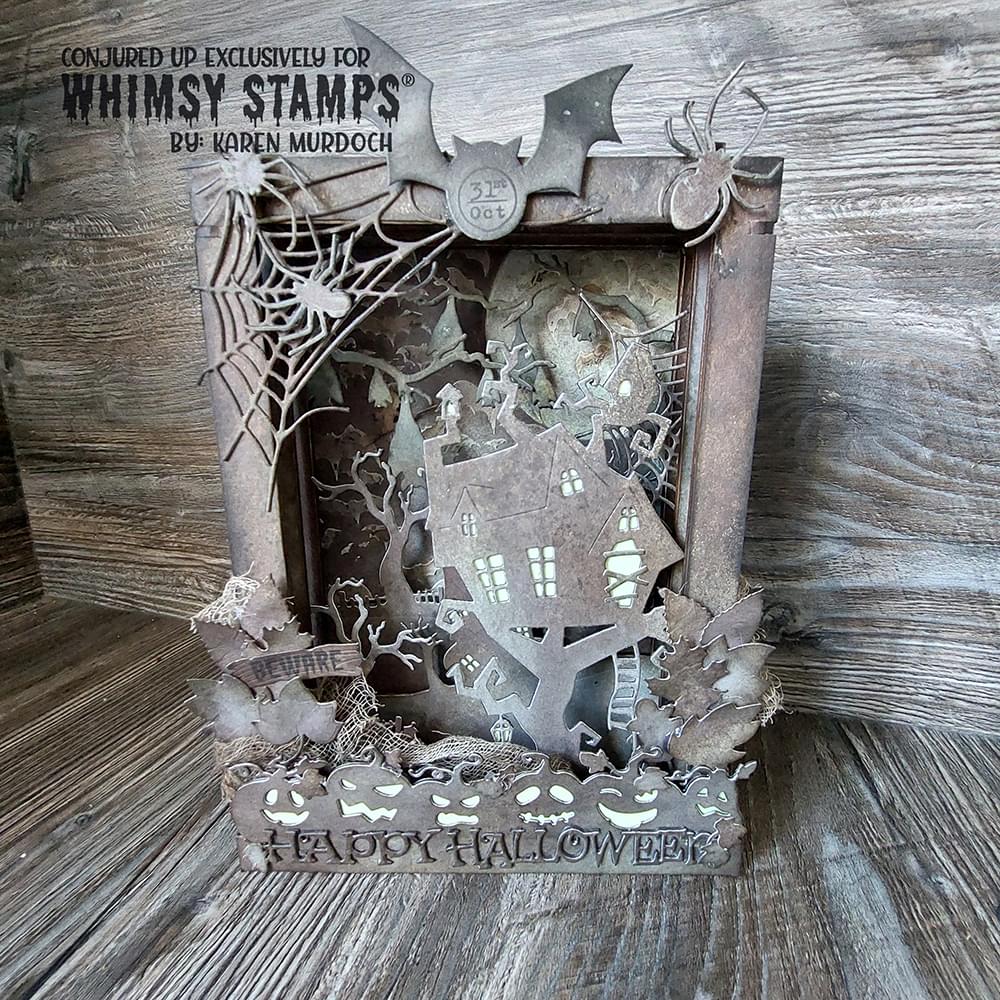 Spiders and Webs Die Set - Whimsy Stamps