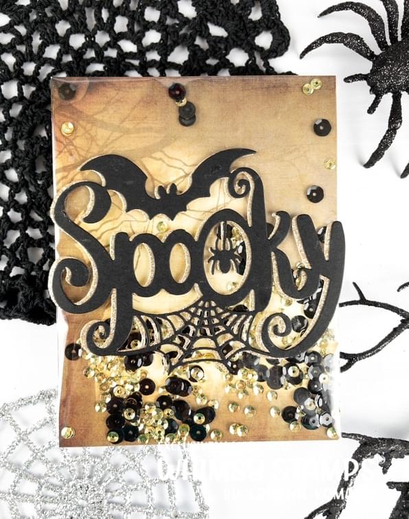 Spooky Large Word Die - Whimsy Stamps