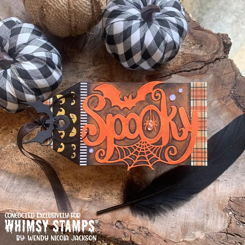 Spooky Large Word Die - Whimsy Stamps
