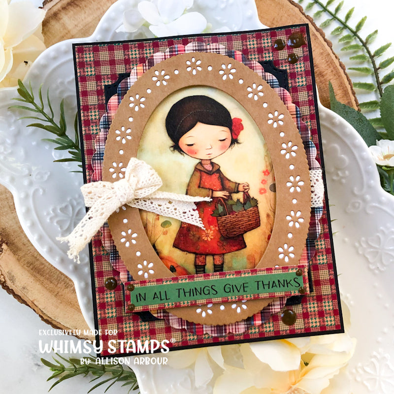 Spring Ovals Die Set - Whimsy Stamps
