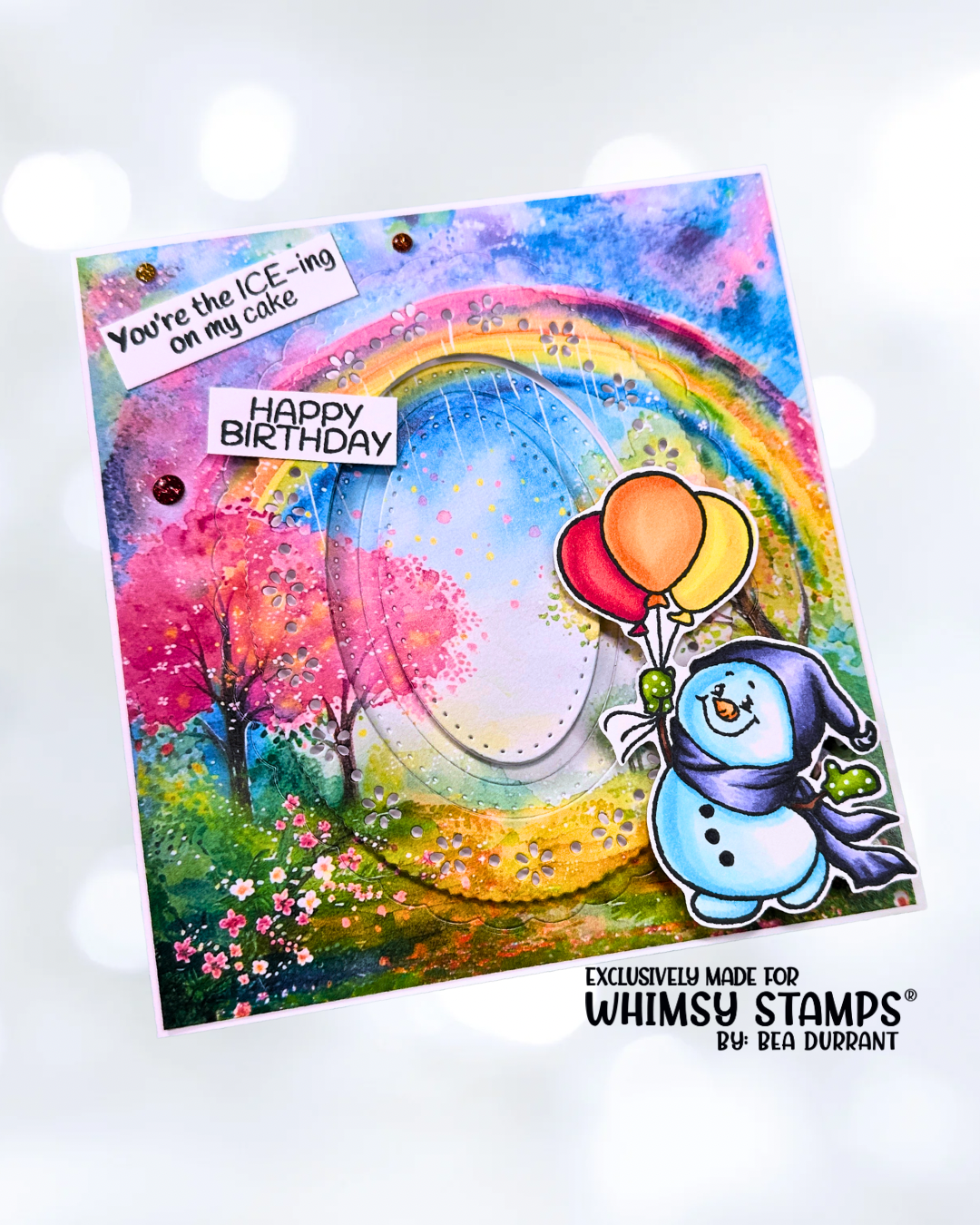 6x6 Paper Pack - Rainbow Bridge - Whimsy Stamps