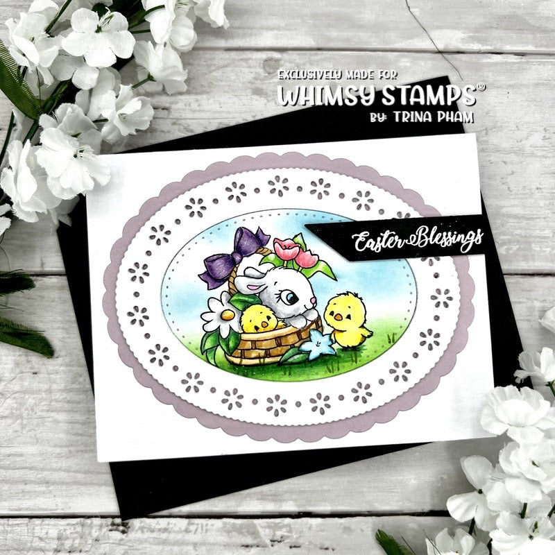 Spring Ovals Die Set - Whimsy Stamps
