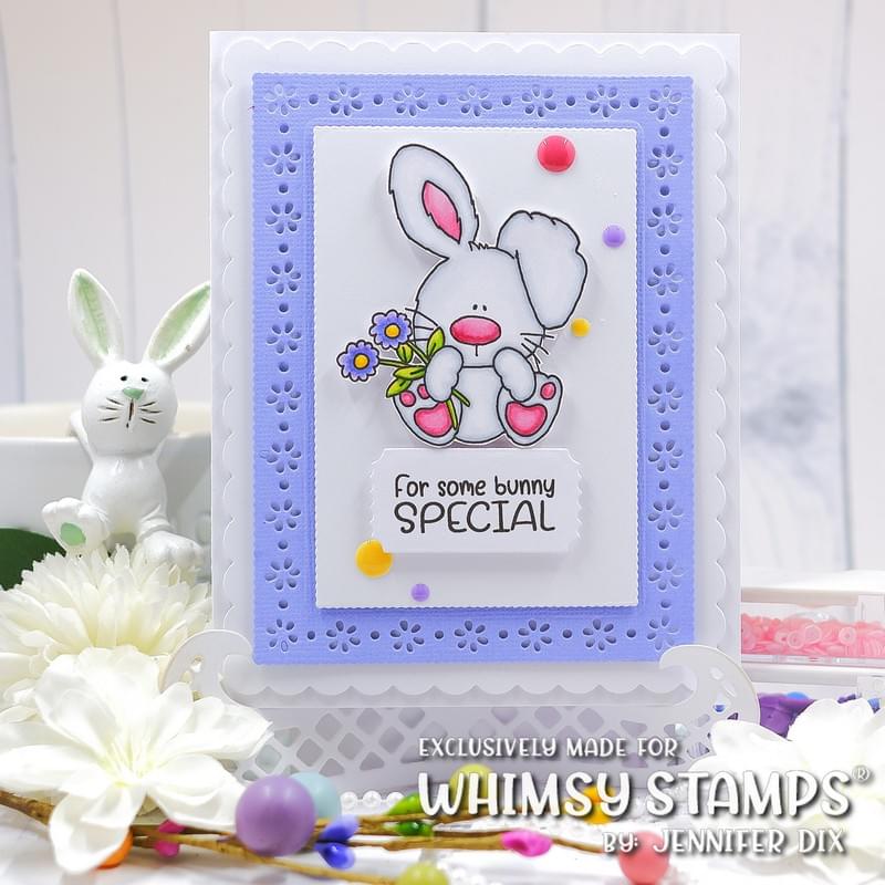 **NEW Spring Rectangles Die Set - Whimsy Stamps