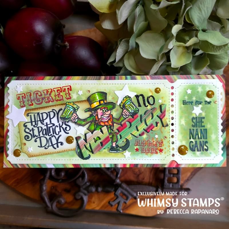 Terrific Slim Tickets Die Set - Whimsy Stamps