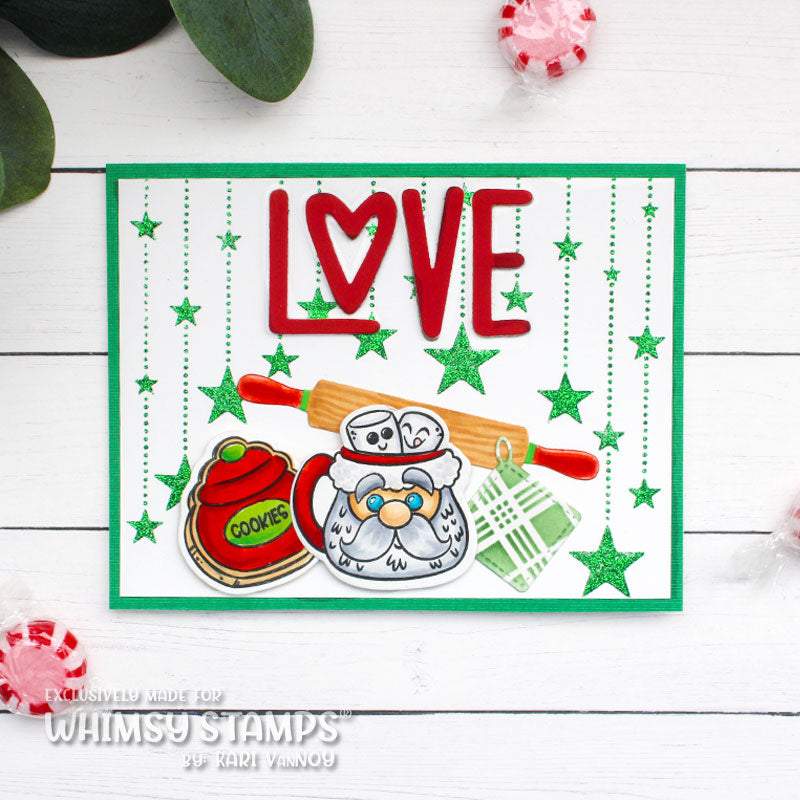 Star Dangle Stencil - Whimsy Stamps