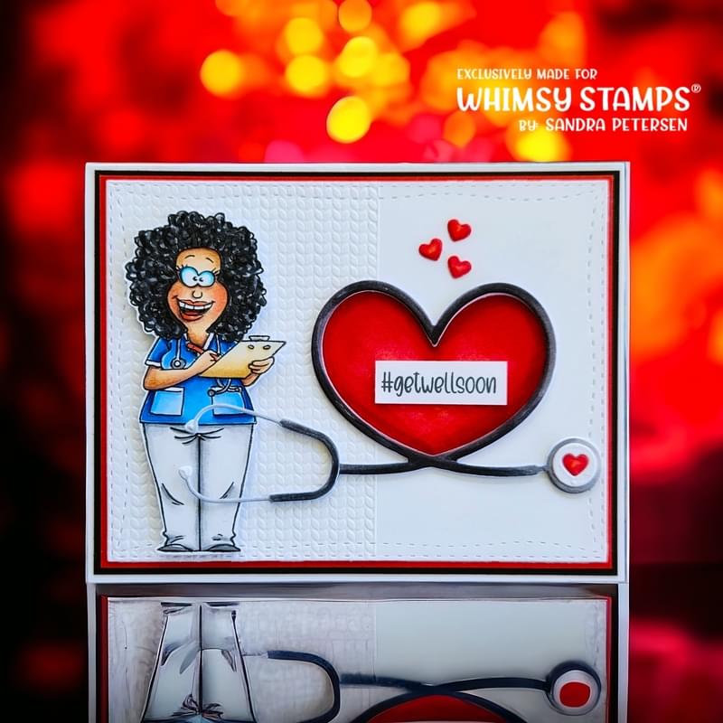 Stethoscope Die Set - Whimsy Stamps