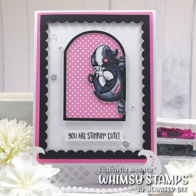 Stinkin Cute Clear Stamps - Whimsy Stamps