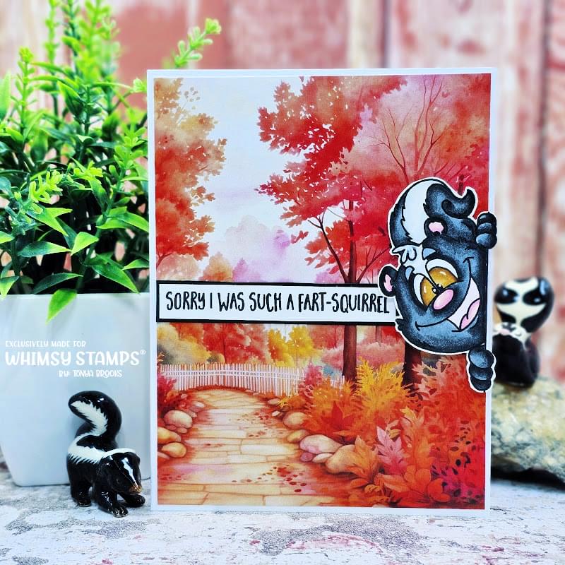 Stinkin Cute Clear Stamps - Whimsy Stamps