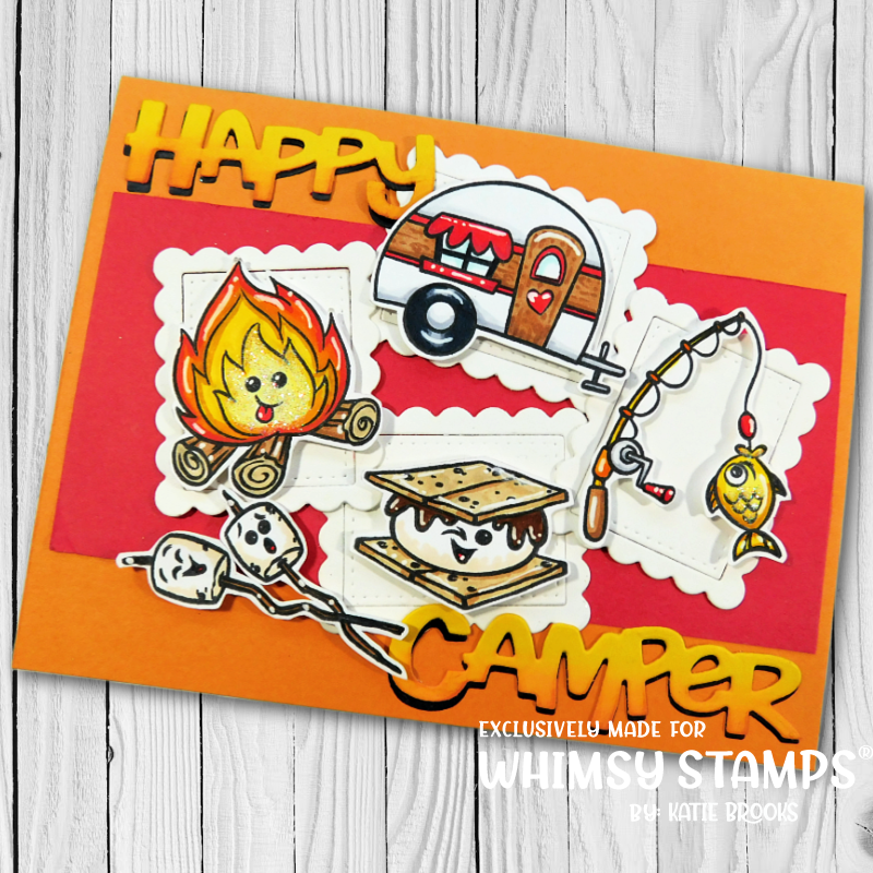Summer Fun Clear Stamps - Whimsy Stamps