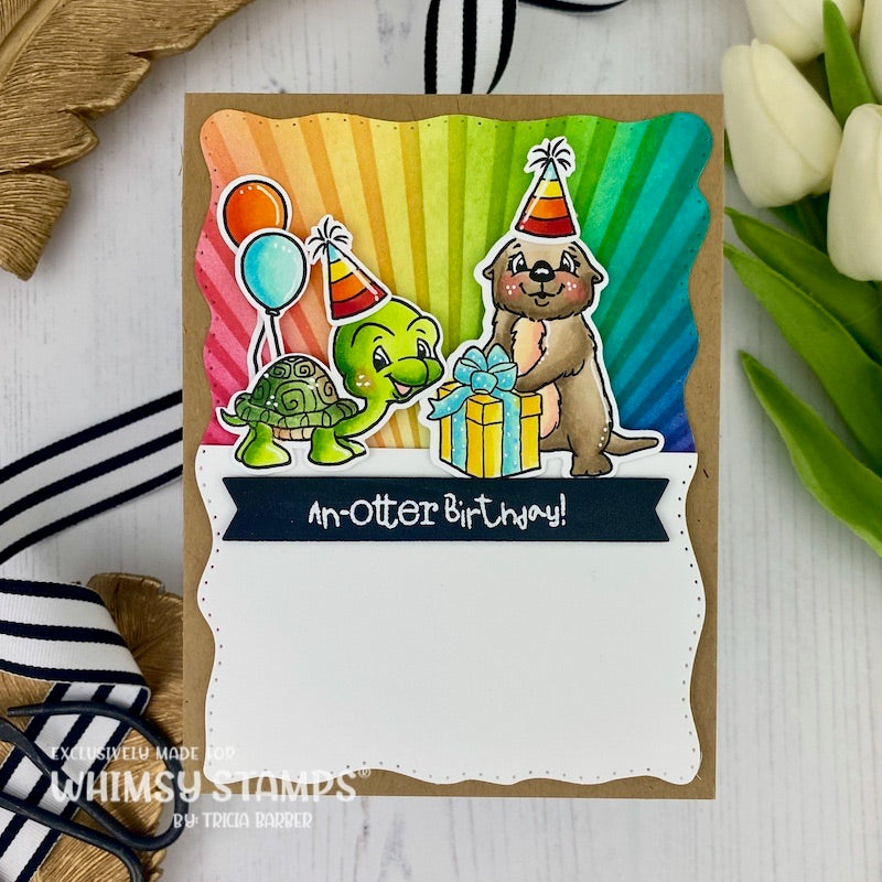 Turtle Tales Clear Stamps - Whimsy Stamps