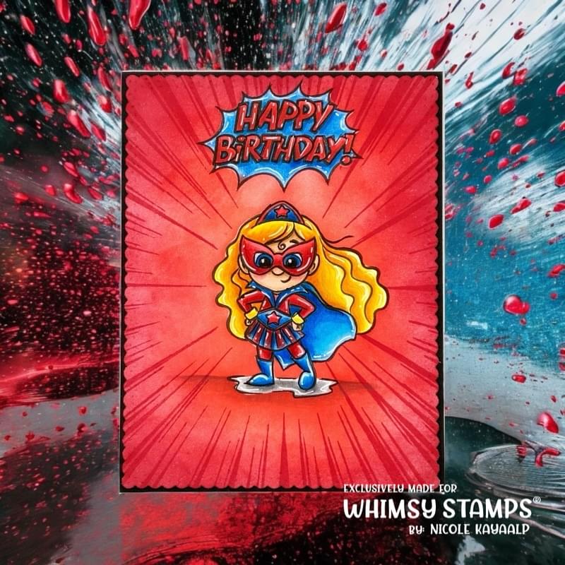 Super Kids Clear Stamps - Whimsy Stamps