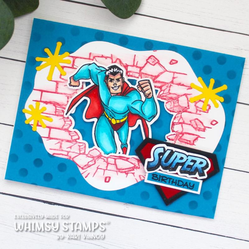 Super Young Clear Stamps - Whimsy Stamps