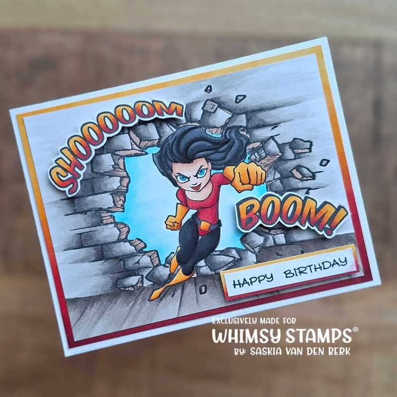 Super Young Clear Stamps - Whimsy Stamps