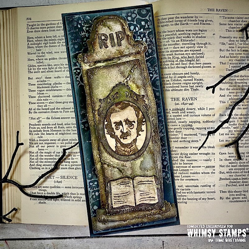 Poe Boy Clear Stamps - Whimsy Stamps