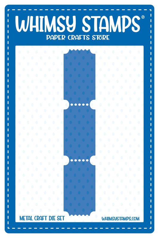 Terrific Tickets Strip Die - Whimsy Stamps